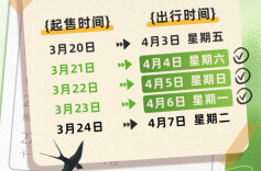 清明假期火车票今天开售，短途客流成出行主力