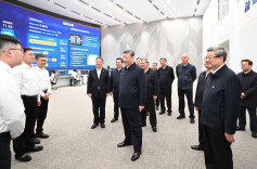 习近平在河北雄安新区考察