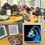 巧手寄情 致敬芳华——长沙民政职院电子信息工程学院开展非遗手工宋锦挂饰制作工会活动