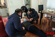 半小时救援晕倒居民，“红马甲”跑出 “加速度”