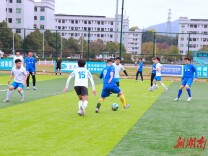 浏阳市洞阳镇鑫园社区：绿茵逐梦绽风采 凝心聚力筑家园