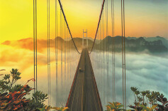A walk in the clouds