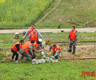 永顺县青坪镇开展防灾减灾系列应急演练