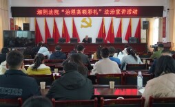 让彩礼归于“礼”——湘阴法院开展治理高额彩礼法治宣讲活动