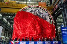 Italy-bound Tunnel Boring Machine Rolls off Production Line in Changsha