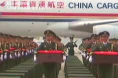 历史上的今天｜2014年3月28日，首批在韩志愿军烈士遗骸归国