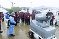 国家突发急性传染病防控队（湖南）开展应急演练