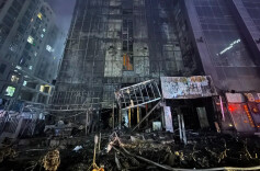 山西太原一建筑发生火灾 已致1人死亡25人受伤