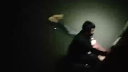 女子酒后从8米高河堤跳下，消防紧急救援