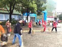 一线党旗红 实干靓家园