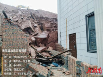 预警前置 处置果断｜衡阳县台源镇成功避让山体滑坡 实现零伤亡