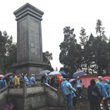 清明祭英烈 深情忆战友 86名老兵赴通道烈士陵园祭扫