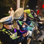 洪江市公安局交通管理大队开展飙车炸街专项整治行动