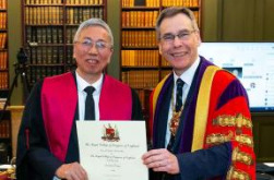 南华大学校友获颁“英格兰皇家外科学院荣誉院士”
