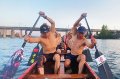 芷江桃花溪龙舟队全力备战湖南省龙舟超级联赛（麻阳站）