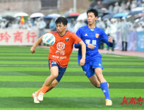 江永队雨中鏖战，诠释“永冲锋”本色