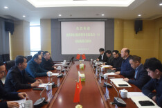 傲得科技集团赴岳阳临港高新区考察座谈  共探合作新路径