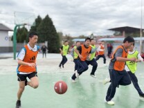 张家界天门初级中学班级篮球赛火热开赛