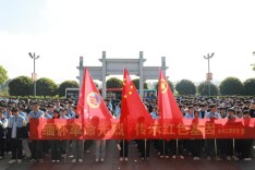 永州工贸学校：1500名师生徒步祭英烈 红色教育规模化彰显育人担当