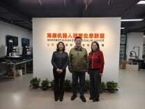 长沙民政职院商学院赴杭州海康机器人有限公司长沙分公司访企拓岗