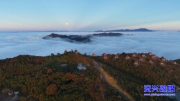资兴：回龙山景区春日云海美如画