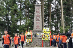 革命老区祭英烈 红色基因永传承