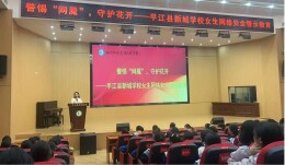 平江县新城学校举办网络安全警示教育专题讲座