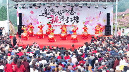 北塔区：桃花节里“鼓”动春潮 文旅融合绘就振兴新景