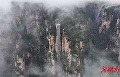 张家界:峰起云间引客来