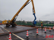 G4京港澳高速株耒扩容项目全线首个扩孔涵洞工程正式开工