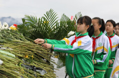 湘西州砂子坳小学开展清明祭英烈主题活动
