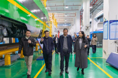 把“校园车间”搬进课堂  广铁集团调研湖南铁道职院实训基地