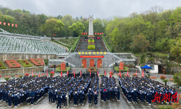 慈利各界为烈士祭扫
