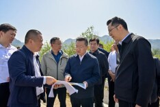 陈澎检查安全生产、社会稳定和防汛备汛工作