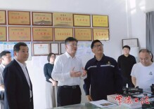 罗毅君在临澧县检查安全生产和社会稳定工作
