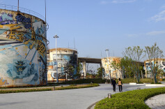 艺术涂鸦变网红打卡点