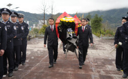 绥宁县举行清明祭扫革命先烈活动