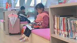 书香润旅途 常德站暖意长