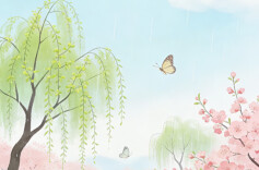 美在东方·AI画节气丨今日清明：万物生长 春光明媚