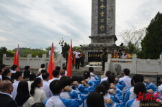 嘉禾县：各中小学开展“清明祭英烈”活动