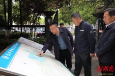 省水利厅调研防汛备汛安全稳定工作