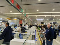 今年上海浦东机场口岸入出境外籍人员破300万人次，同比增24%