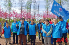 道县残疾人托养中心组织残疾人畅游绍基公园