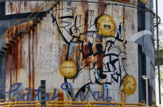 Graffiti Murals Transform Tank Farm into a Photo Spot