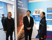 湖南工业大学校长曾祥君一行赴中钨高新共商校企合作