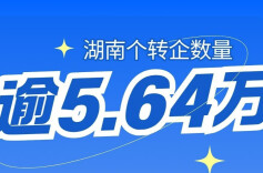 湖南逾5.6万户个体工商户“提档升级”