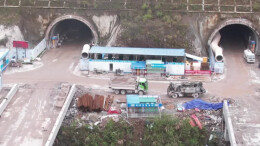 春天加速度⑩ | 零道高速全线隧道双洞贯通 力争2026年底通车