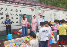 湘潭市岳塘区湘钢三校霞光校区：尚新少年传温情 文明润心献爱心