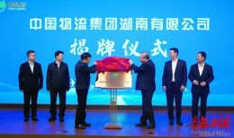 央地携手促发展，中国物流集团湖南有限公司落地岳阳