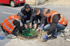 守护市民“脚下安全”！桃江城管全面清淤疏堵，筑牢城市防汛防线